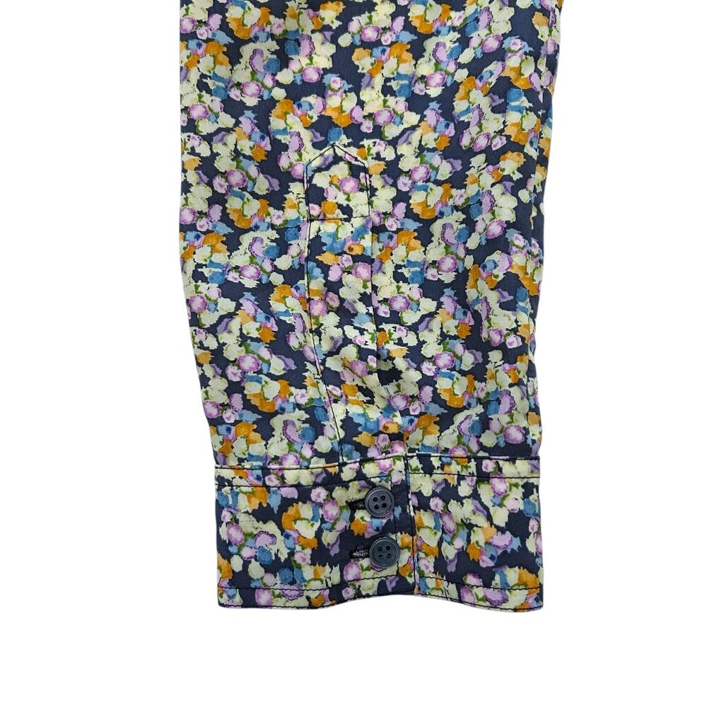 ELIZABETH & JAMES Floral Silk top Large - Picture 7 of 16